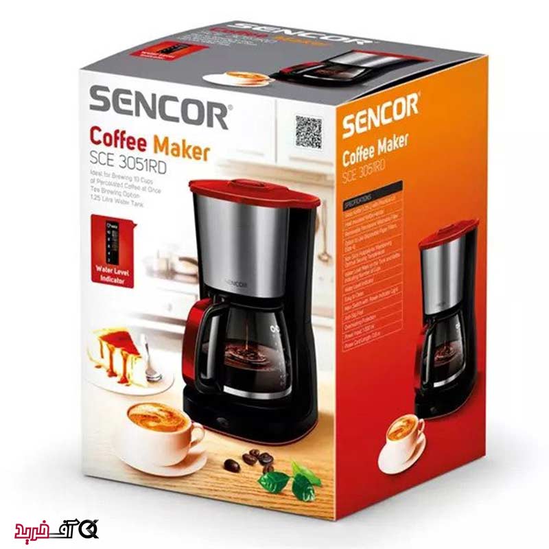 قهوه ساز سنکور مدل SCE 3051RD