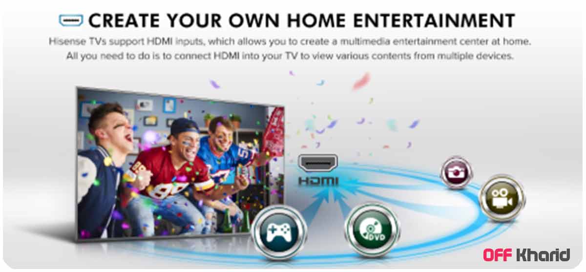 تلویزیون Hisense FHD Smart TV 49A5700PW