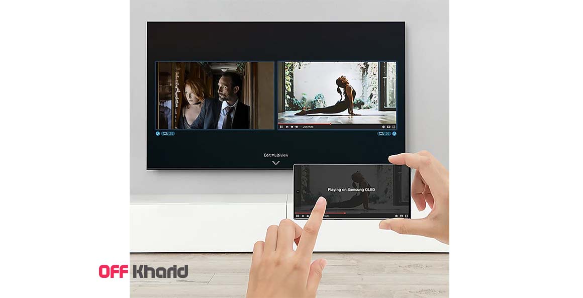 تلویزیون 43 اینچ سامسونگ مدل Samsung 2020 QLED 4K TV 43Q60T