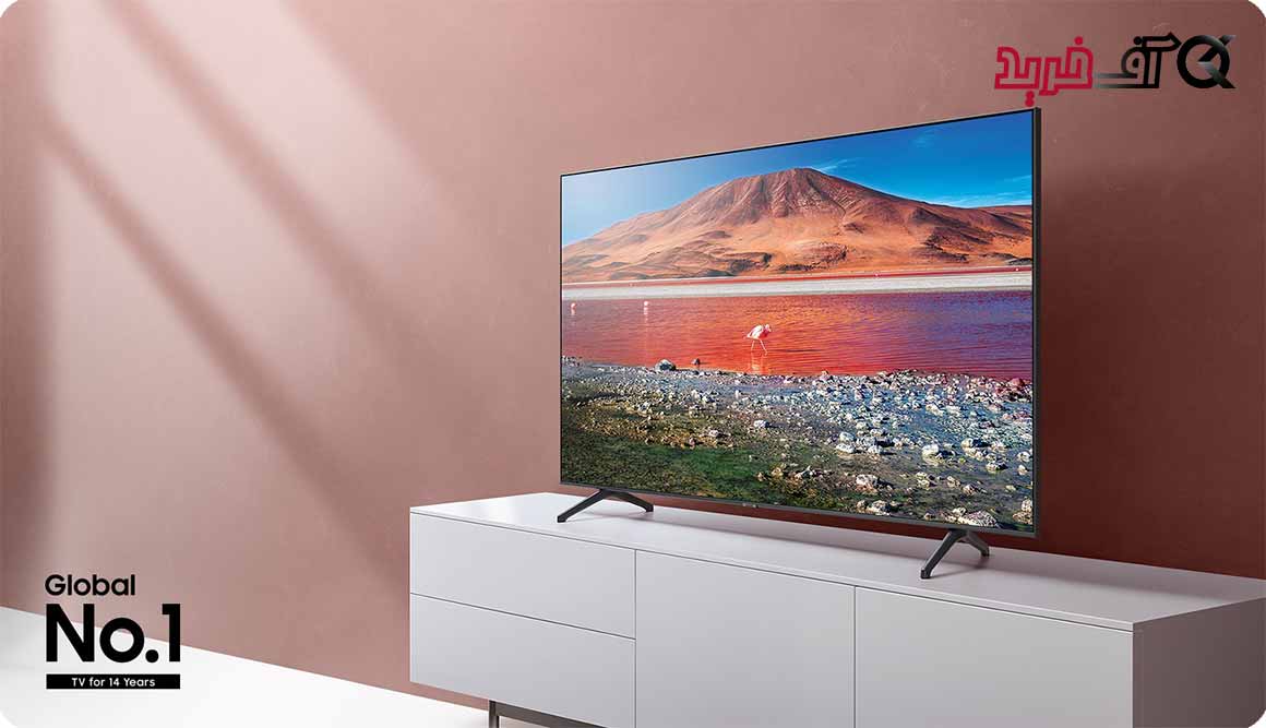 قیمت و مشخصات تلویزیون 55 اینچ سامسونگ مدل Samsung Crystal UHD TV 55TU7100