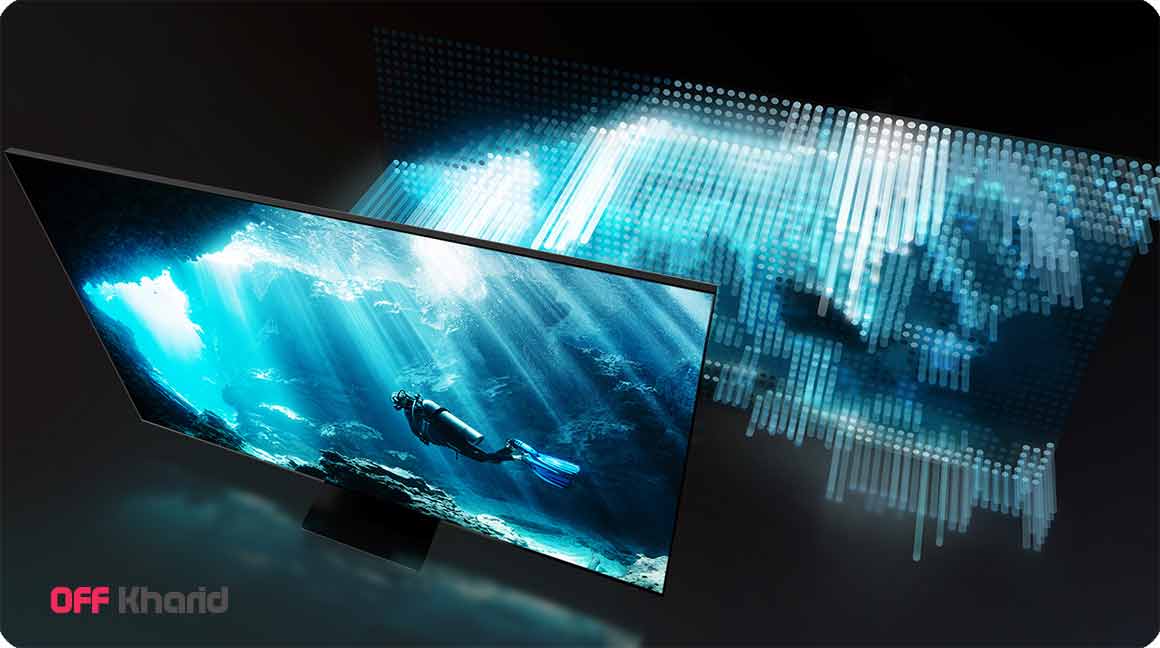 تلویزیون 75 اینچ 8K سامسونگ مدل Samsung 8K QLED TV 75Q800T