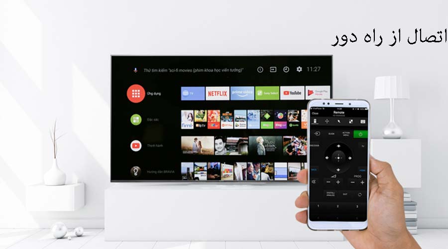 تلویزیون SONY 4K HDR UHD Android TV KD-55X9500G