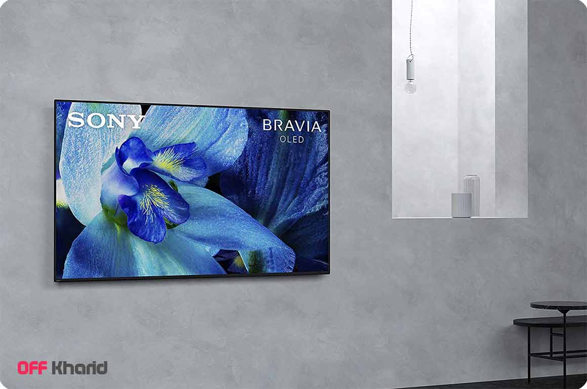 پرچمدار Sony Bravia 4K-UHD-HDR-Android OLED TV 65A8G