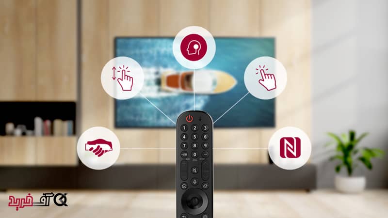کنترل جادویی در تلویزیون 2021 ال جی مدل LG OLED TV 83C1