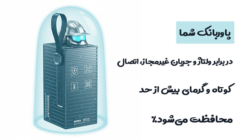 پاوربانک ریمکس RPP-609 Pro (۶۰ هزار)