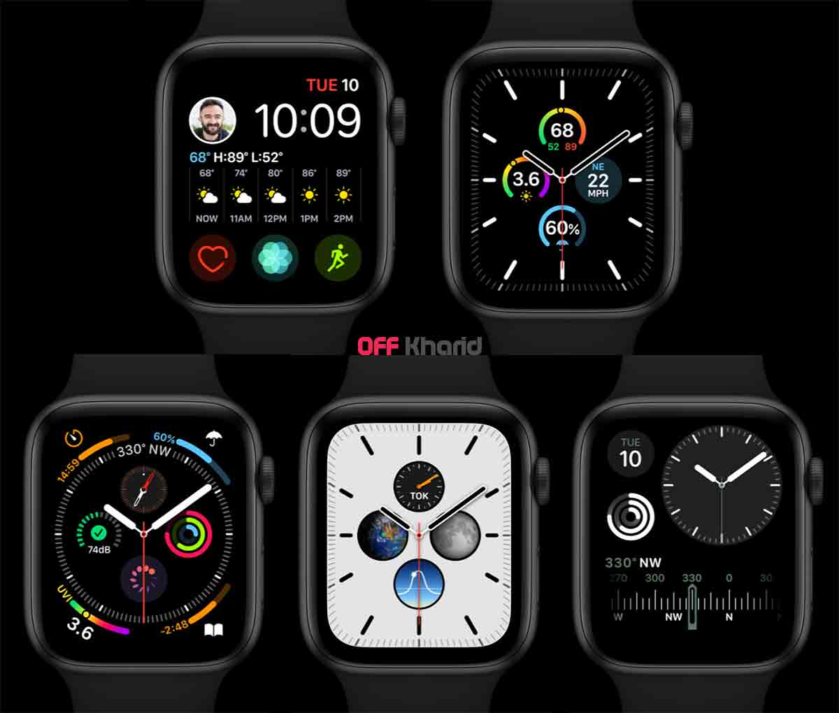 ساعت هوشمند Apple Watch 40mm Series 5